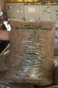 Balení pelet do pytlů - pytlování pelet