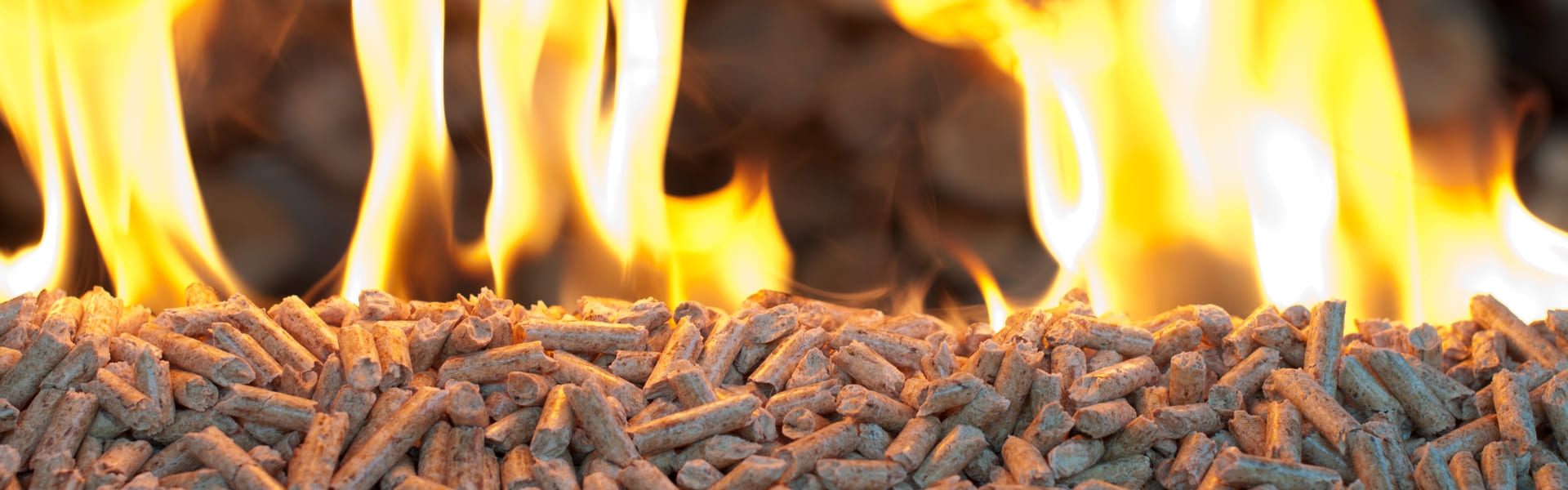 Ukázka hoření pelet